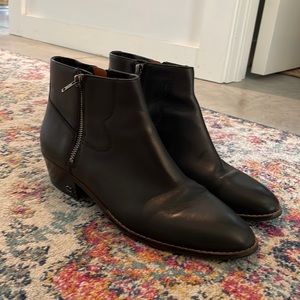 Coach cowboy ankle boots